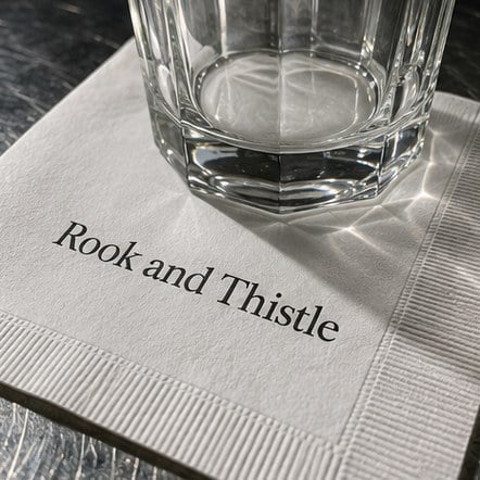 Custom printed cocktail napkins in bulk