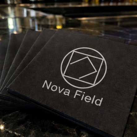 Customized cocktail napkins for brand activations and launches