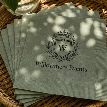 Wholesale custom cocktail napkins